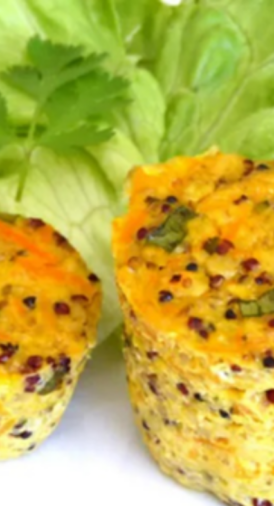 Flan de quinoa aux courges