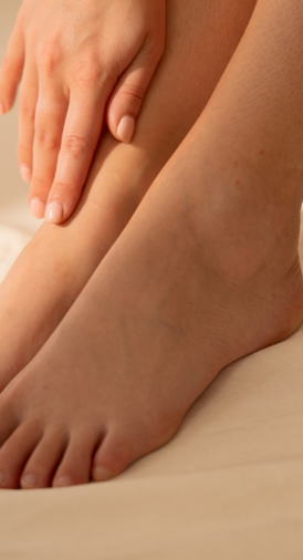 Je prends soin de mes pieds !