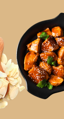 Poulet aux amandes