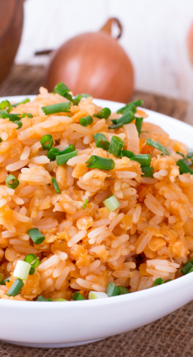 Risotto de riz complet, lentilles corail et carottes