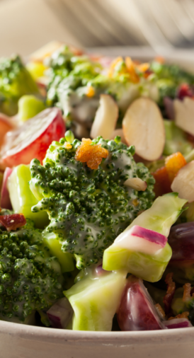 Salade de brocoli aux graines