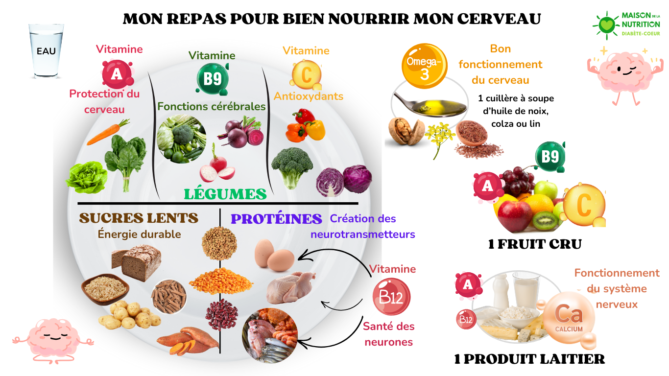 Alimentation et santé du cerveau
