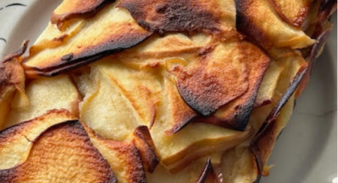 Gâteau gourmand aux pommes