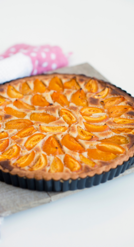 Tarte Bourdaloue aux abricots