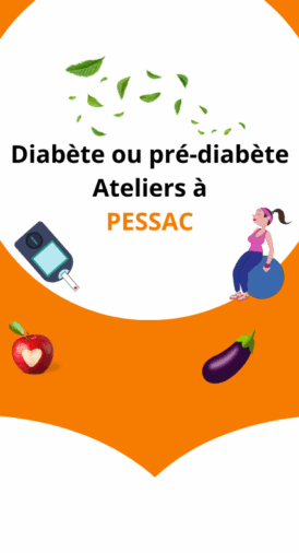 Ateliers diabète et alimentation à Pessac