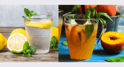 Eaux aromatisées estivales