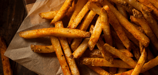 Frites au four
