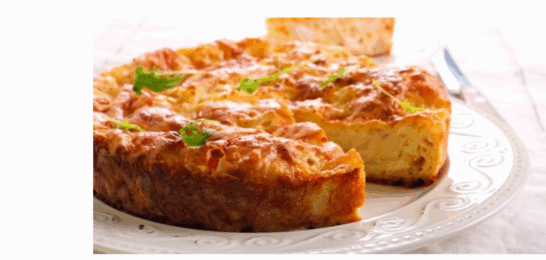 Quiche sans pâte à la courge et au poulet