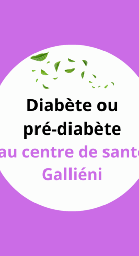 Ateliers diabète et alimentation au centre de santé Galliéni