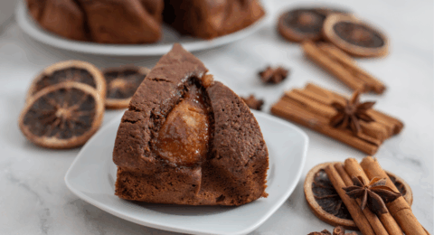 Gratin poire-chocolat