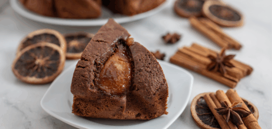 Gratin poire-chocolat