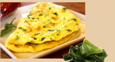 Omelette aux algues